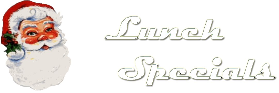 Lunch Specials